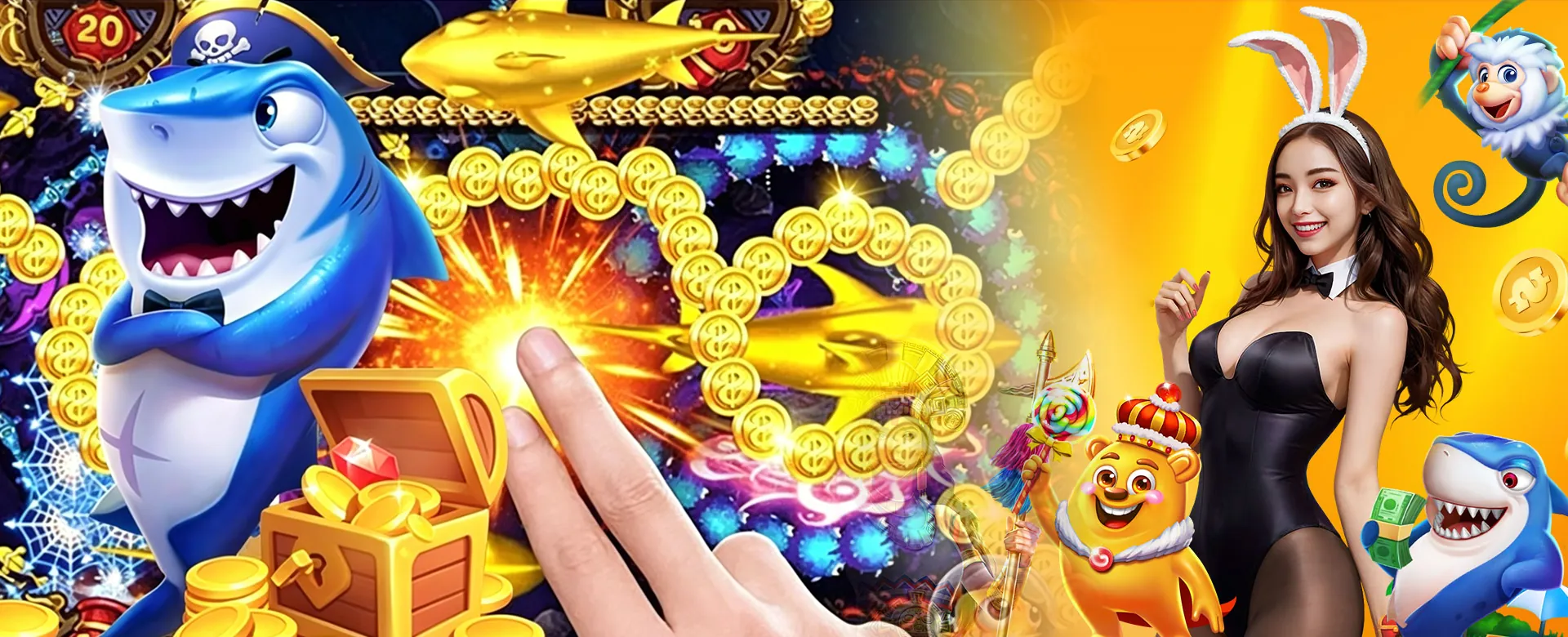 ME77 Login page hero image, showcasing the excitement of online gaming in the Philippines
