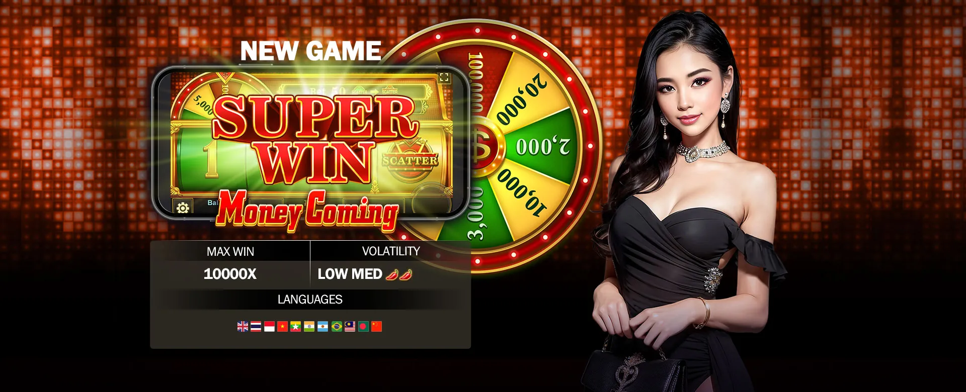 ME77 FAQs hero image, showing a vibrant online casino interface with question marks and a diverse group of players, set against a backdrop of Manila skyline, in golden and dark tones.